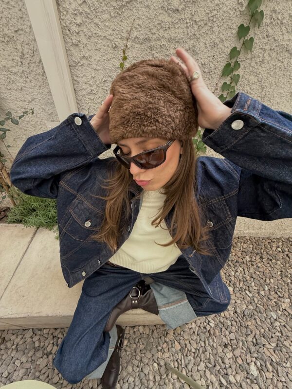 CAMPERA DE JEAN OVERSIZE - Imagen 2
