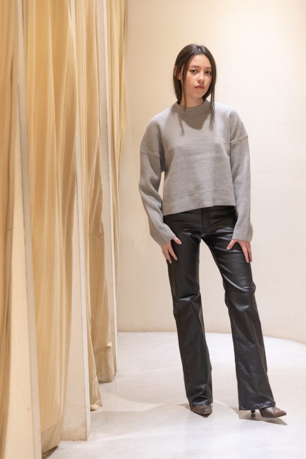 WIDE LEG ECOLEATHER - Imagen 6