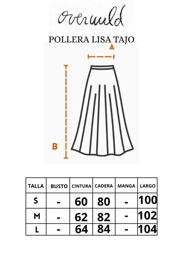 POLLERA MICRO LISO CON TAJO AL FRENTE - Imagen 8