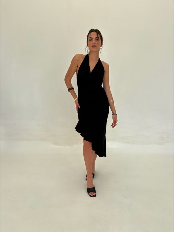 VESTIDO IRREGULAR LARGO - Imagen 8