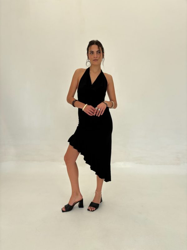 VESTIDO IRREGULAR LARGO - Imagen 2