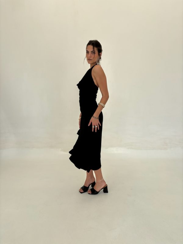 VESTIDO IRREGULAR LARGO - Imagen 4