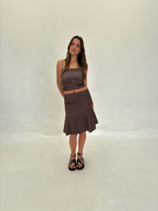 FALDA MIDI LUNARES - Imagen 2