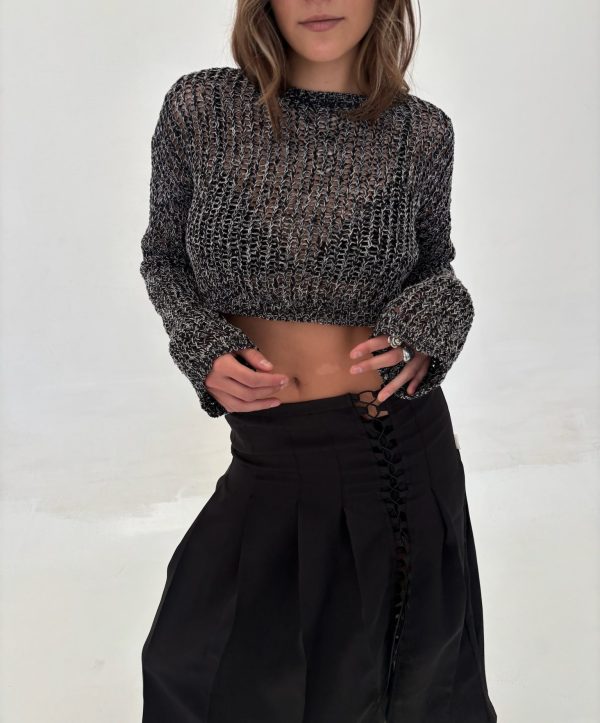 SWEATER TEJIDO ABIERTO - Imagen 2