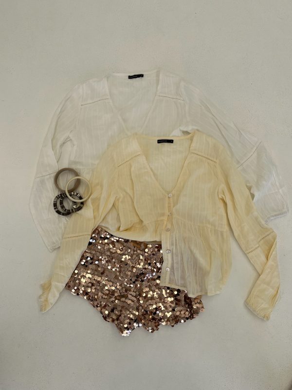 BLUSA CON VAINILLAS