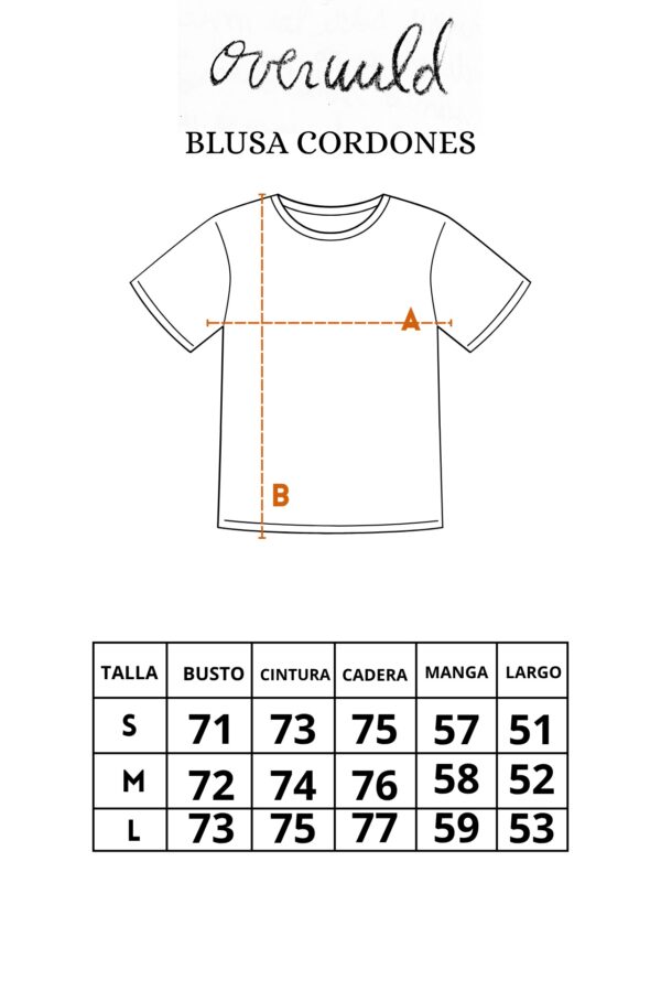 BLUSA CORDONES - Imagen 6