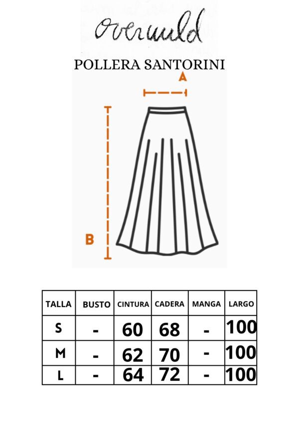 POLLERA SANTORINI - Imagen 4