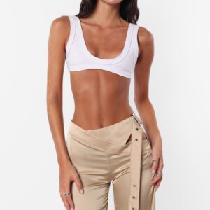 Microtop Ábalo Musculosa Escote Deportivo Negro Overwild