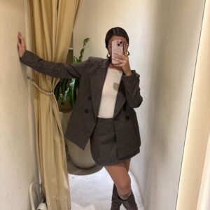 FALDA ELEN CUADRILLE