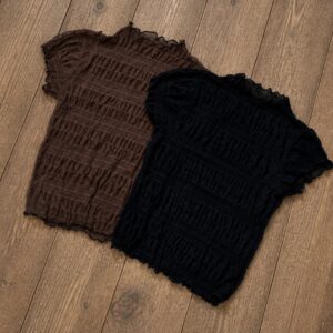 TOP TUL FRUNCES MALVINA