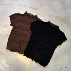 TOP TUL FRUNCES MALVINA