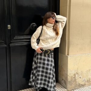 FALDA LONDON CUADRILLE