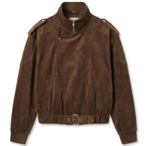 CAMPERA BOMBER GAMUZA